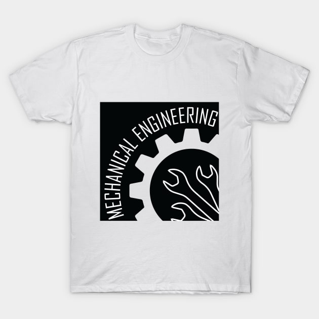 mechanical engineering mechanics tools and gear T-Shirt by PrisDesign99